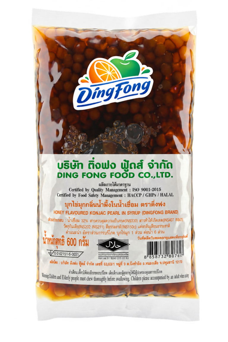 บุกไข่มุกน้ำผึ้ง